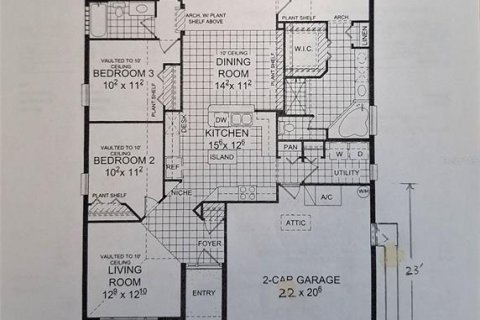 House in Tavares, Florida 4 bedrooms, 176.61 sq.m. № 2214076 - photo 12