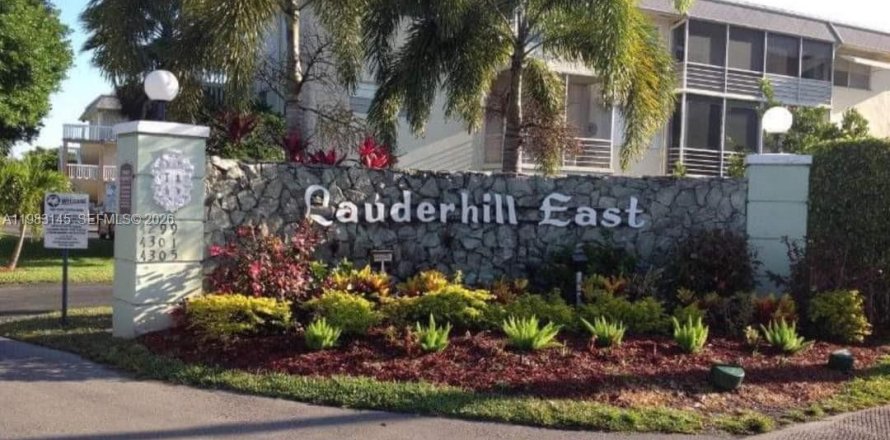 Condo à Lauderhill, Floride, 1 chambre  № 2045612