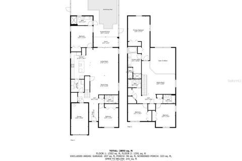 Villa ou maison à louer à Davenport, Floride: 5 chambres, 286.23 m2 № 1813657 - photo 28