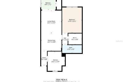 Condominio en venta en Dunedin, Florida, 1 dormitorio, 74.51 m2 № 1558359 - foto 13