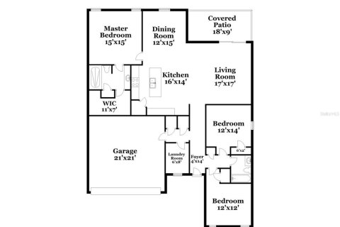 Casa en alquiler en Haines City, Florida, 3 dormitorios, 157.56 m2 № 1831517 - foto 2