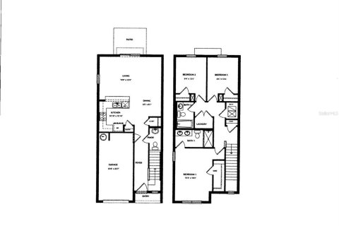 Townhouse in Lakewood Ranch, Florida 3 bedrooms, 136.01 sq.m. № 1906045 - photo 3