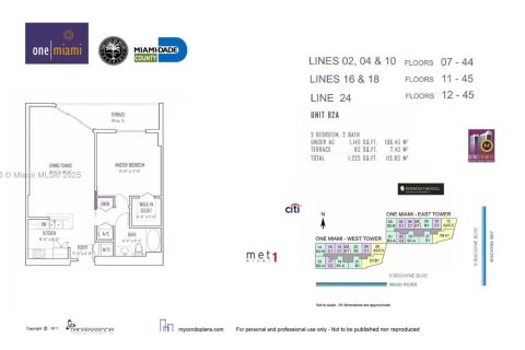 Copropriété à louer à Miami, Floride: 1 chambre, 78.6 m2 № 1957057 - photo 22