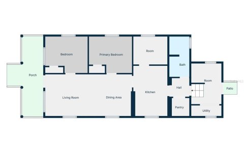 House in Tampa, Florida 3 bedrooms, 92.16 sq.m. № 2114605 - photo 26