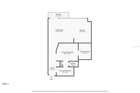 Condo à Orlando, Floride, 1 chambre  № 2341599