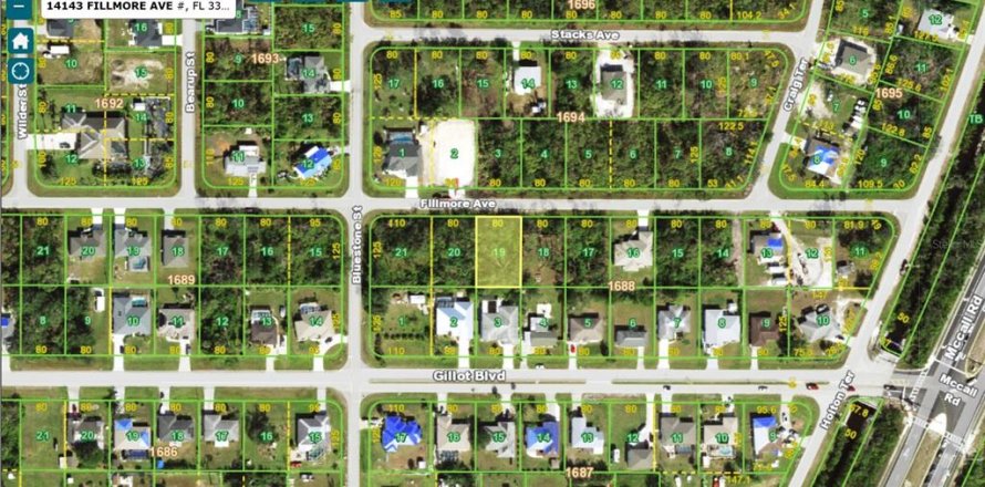 Land in Port Charlotte, Florida № 2161895