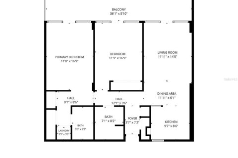 Condo in Clearwater, Florida, 2 bedrooms  № 2419935 - photo 23