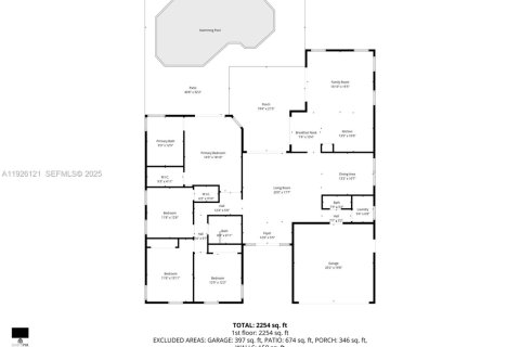 House in Davie, Florida 4 bedrooms, 230.58 sq.m. № 1986666 - photo 7