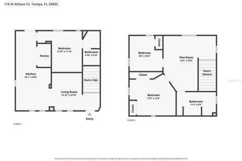 Villa ou maison à louer à Tampa, Floride: 3 chambres, 111.48 m2 № 2386789 - photo 20
