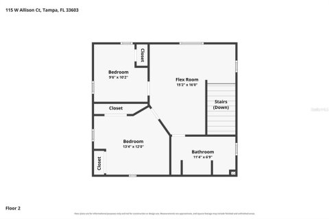 Villa ou maison à louer à Tampa, Floride: 3 chambres, 111.48 m2 № 2386789 - photo 22