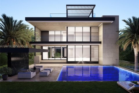 House in Miami Beach, Florida 5 bedrooms, 376.44 sq.m. № 2019851