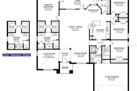House in North Port, Florida 4 bedrooms, 210.42 sq.m. № 2107279 - photo 3