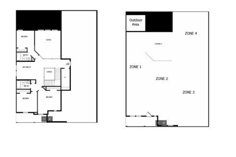 Планировка виллы или дома «House» 5 спален в ЖК Middlebourne 60'