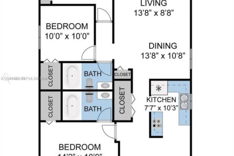 Casa en alquiler en Homestead, Florida, 3 dormitorios, 117.06 m2 № 2075199 - foto 15