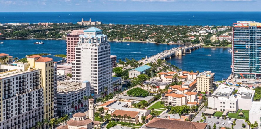 Condo à West Palm Beach, Floride, 2 chambres  № 1096430