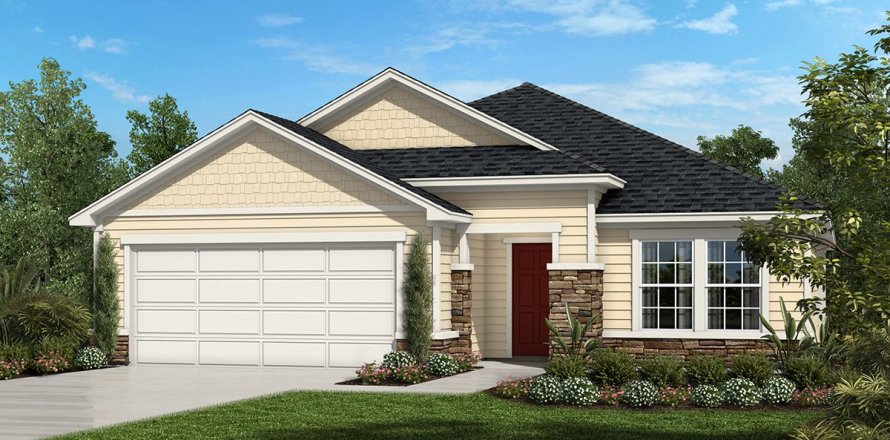 Дом в Panther Creek by KB Home в Джэксонвилл, Флорида 4 комнаты, 208м2 № 429863