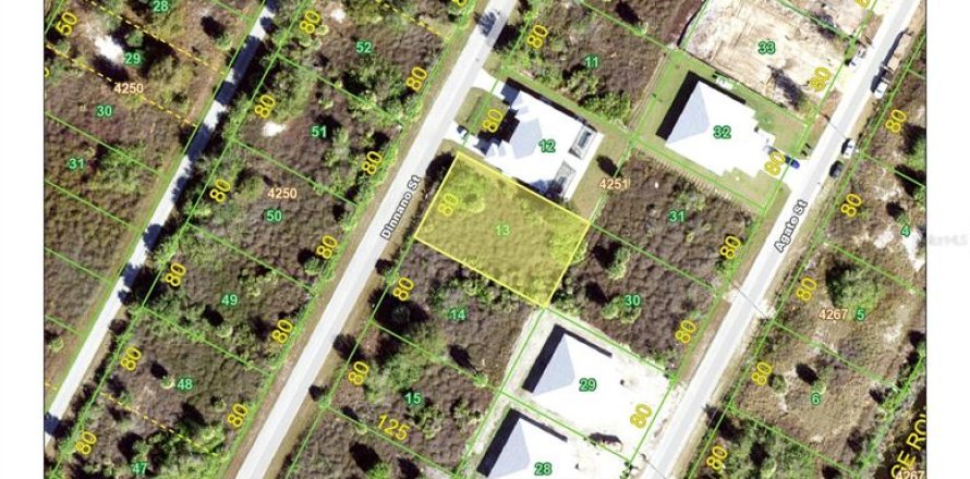 Terrain à Port Charlotte, Floride № 1354681