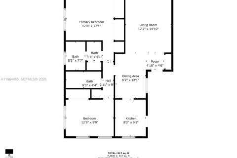 Купить кондоминиум в Майами, Флорида 2 спальни, 69.68м2, № 2025927 - фото 13