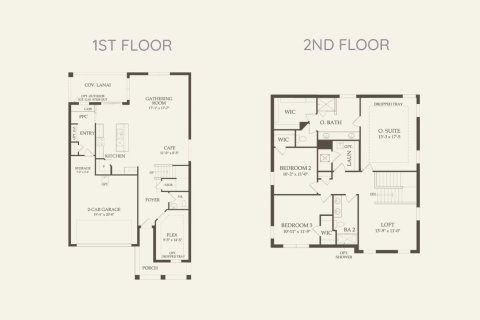 Townhouse floor plan «234SQM FIFTH AVENUE», 3 bedrooms in AVONDALE AT AVENIR