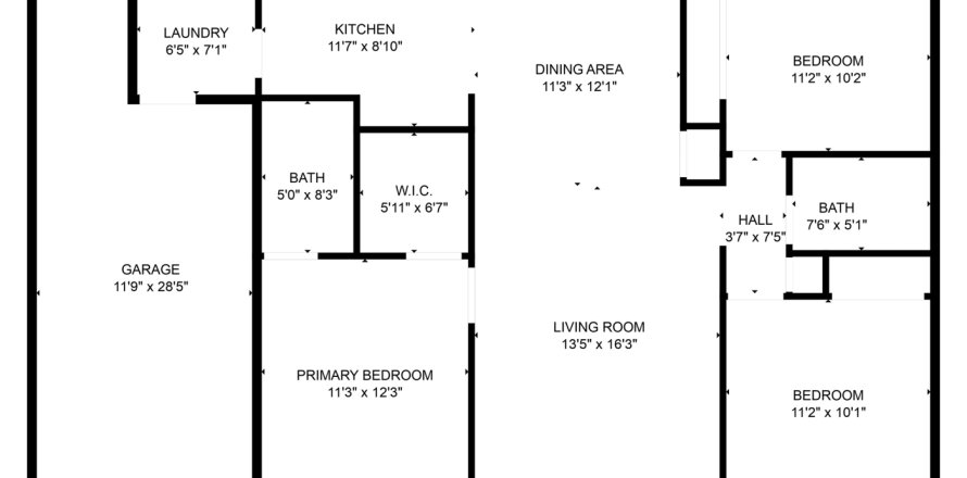 Casa en Dunnellon, Florida 3 dormitorios, 107.49 m2 № 1881247