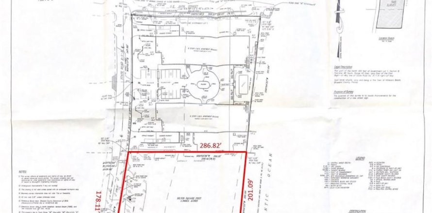 Commercial property in Hillsboro Beach, Florida № 914485