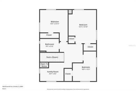 House in Orlando, Florida 4 bedrooms, 154.59 sq.m. № 1718127 - photo 29