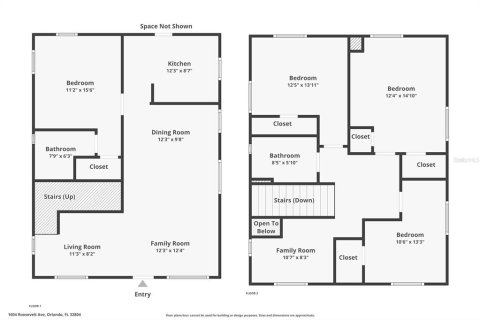 House in Orlando, Florida 4 bedrooms, 154.59 sq.m. № 1718127 - photo 27