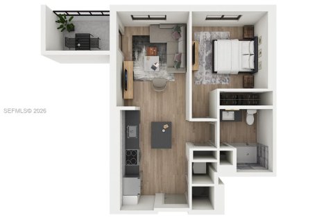 Снять в аренду квартиру в Дорал, Флорида 1 спальня, 55.18м2, № 2036288 - фото 27