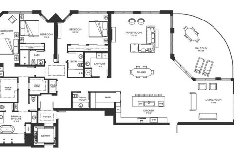 Condominio en venta en Sarasota, Florida, 3 dormitorios, 328.13 m2 № 2235697 - foto 5