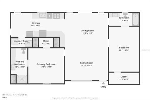 House in Saint Petersburg, Florida 3 bedrooms, 90.12 sq.m. № 1543515 - photo 22