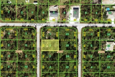 Terrain à Port Charlotte, Floride № 2165169