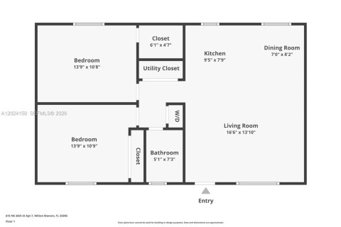 Apartamento en alquiler en Wilton Manors, Florida, 2 dormitorios, 83.61 m2 № 2087592 - foto 2