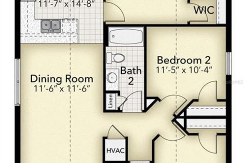 House in Bell, Florida 3 bedrooms, 121.61 sq.m. № 1586664 - photo 9