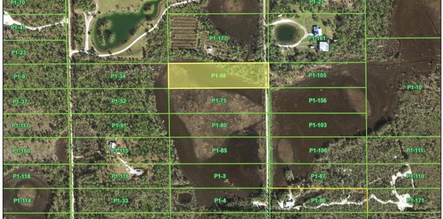 Terreno en Punta Gorda, Florida № 1651537