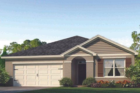 House in Courtland Park in Deltona, Florida 3 bedrooms, 155 sq.m. № 628791 - photo 1
