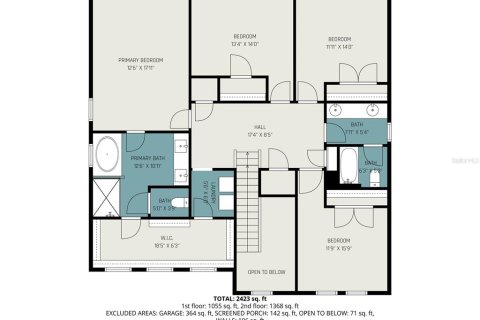 House in Riverview, Florida 4 bedrooms, 238.85 sq.m. № 2228018 - photo 27