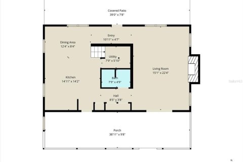 Villa ou maison à vendre à Lecanto, Floride: 2 chambres, 178.37 m2 № 2097442 - photo 25