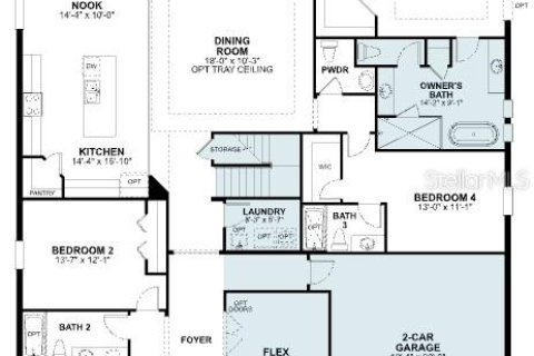 Villa ou maison à vendre à Apopka, Floride: 5 chambres, 323.76 m2 № 1911366 - photo 17