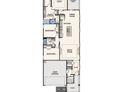 House floor plan «House», 3 bedrooms in Concourse Crossing