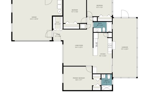 Casa en venta en Altamonte Springs, Florida, 3 dormitorios, 112.13 m2 № 1792887 - foto 3