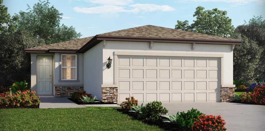 House in Brooksville, Florida 3 bedrooms, 117.89 sq.m. № 2157465