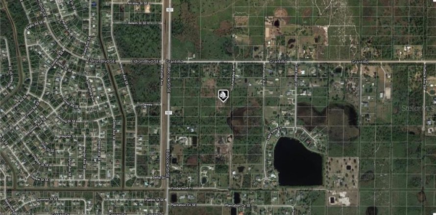 Terreno en Grant-Valkaria, Florida № 1295357