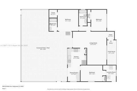 House in Miramar, Florida 3 bedrooms, 141.95 sq.m. № 1948581 - photo 15