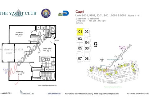 Condo in Aventura, Florida, 2 bedrooms  № 1937592 - photo 30