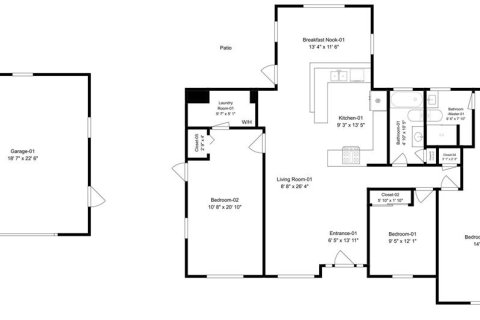 Villa ou maison à vendre à Dover, Floride: 3 chambres, 154.22 m2 № 2388374 - photo 28