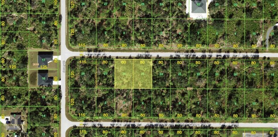 Terrain à Port Charlotte, Floride № 2235241
