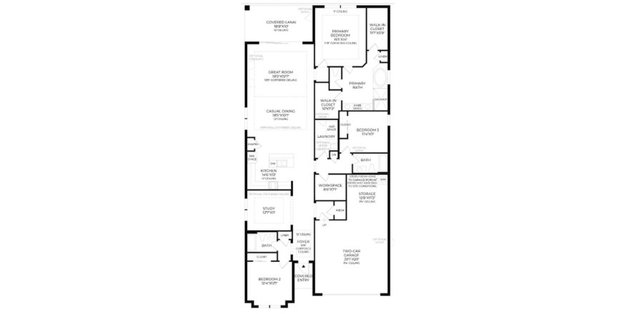 Townhouse in REGENCY AT AVENIR in Palm Beach Gardens, Florida 3 bedrooms, 225 sq.m. № 132249