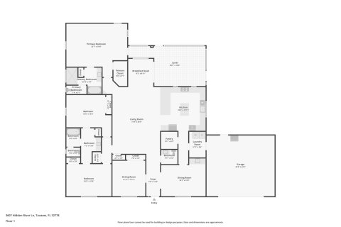 Villa ou maison à vendre à Tavares, Floride: 3 chambres, 260.31 m2 № 1531754 - photo 6