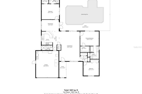 House in Palm Harbor, Florida 3 bedrooms, 153.66 sq.m. № 2422657 - photo 2
