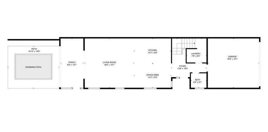 Townhouse in Fort Lauderdale, Florida 3 bedrooms, 243.87 sq.m. № 1186433